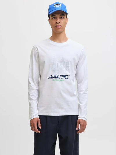Regular Fit Long Sleeve T-Shirt | Jack & Jones