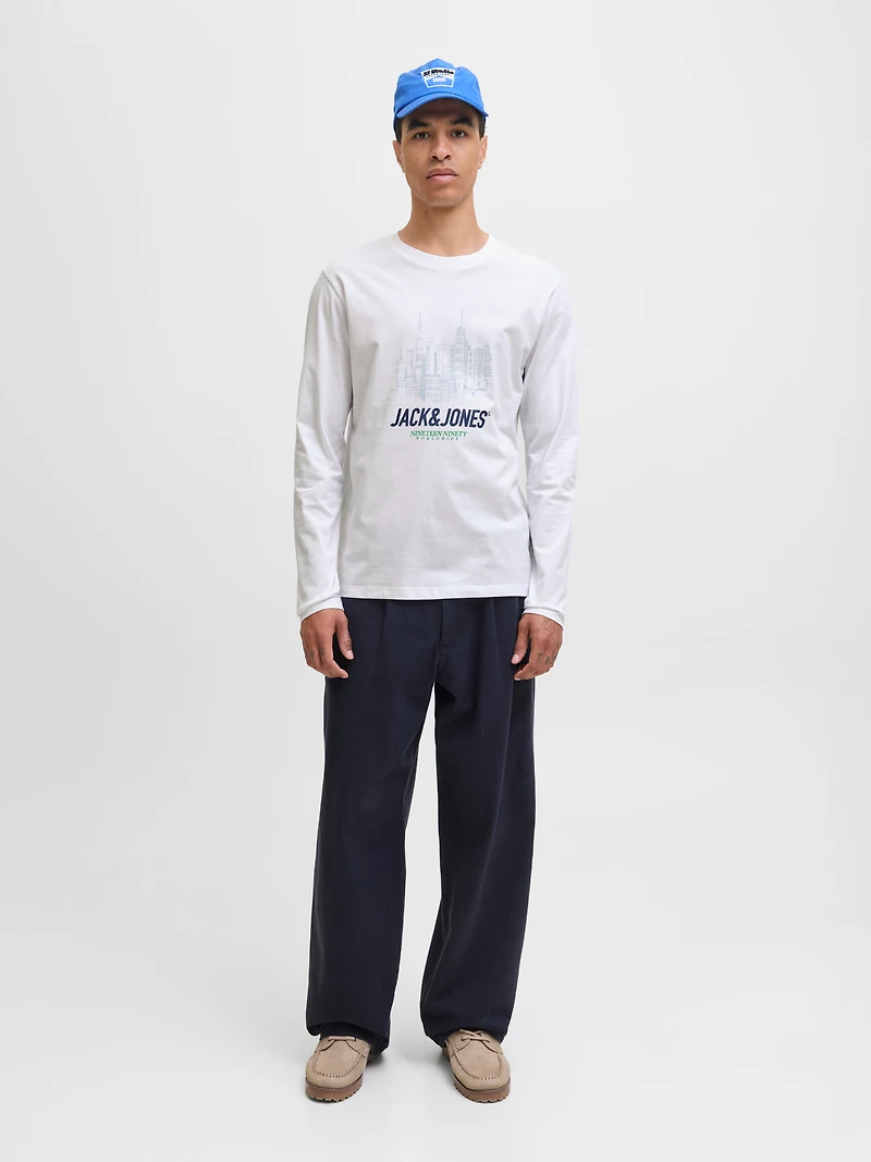 Regular Fit Long Sleeve T-Shirt | Jack & Jones