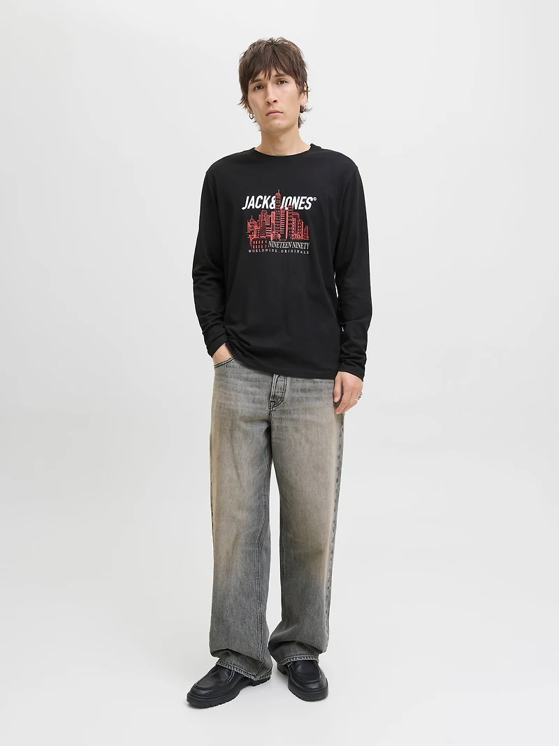 Regular Fit Long Sleeve T-Shirt | Jack & Jones