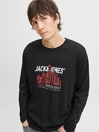Regular Fit Long Sleeve T-Shirt | Jack & Jones