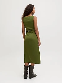 Tight Fit V-Neck Long dress | Jack & Jones