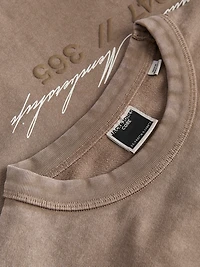 Chandail en molleton écourté à coupe ample | Jack & Jones