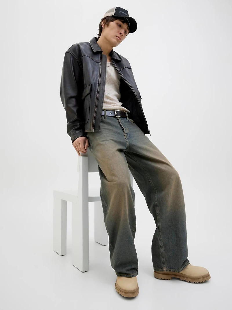 Dave 083 Wide Leg Fit Jeans | Jack & Jones®