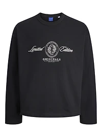 Chandails ouatés Oversize Cropped Fit Col ras du cou Manches montées | Jack & Jones®
