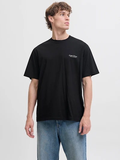 Relaxed Fit Crew neck Set sleeves T-Shirt | Jack & Jones
