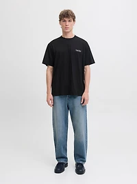 Relaxed Fit Crew neck Set sleeves T-Shirt | Jack & Jones