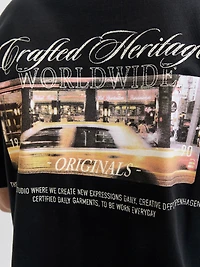 T-shirts Coupe décontractée Col ras du cou Manches montées | Jack & Jones