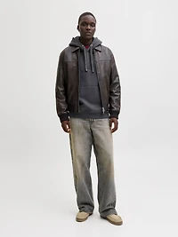 Chandail ouaté à capuchon Coupe décontractée | Jack & Jones