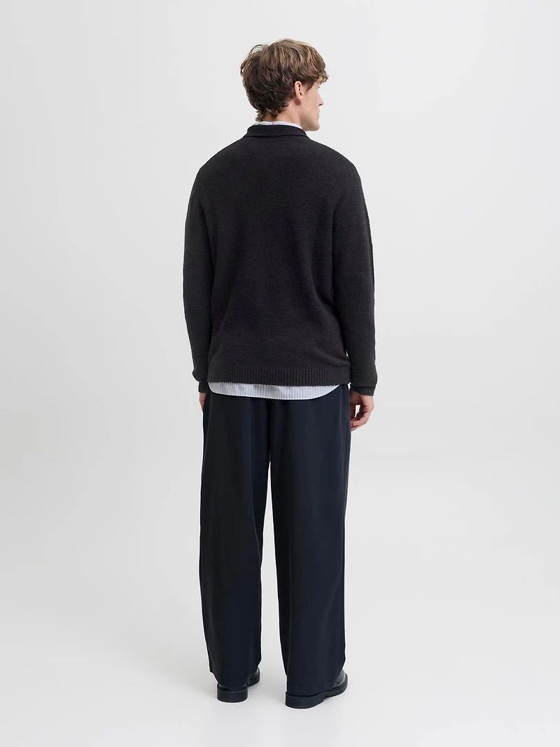 Regular Fit Polo Ribbed cuffs Knitted Polo-Shirt | Jack & Jones