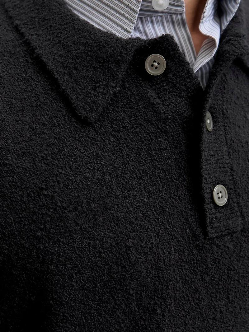 Polo en maille Coupe régulière Poignets côtelés | Jack & Jones