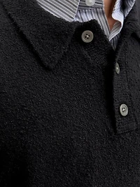Polo en maille Coupe régulière Poignets côtelés | Jack & Jones