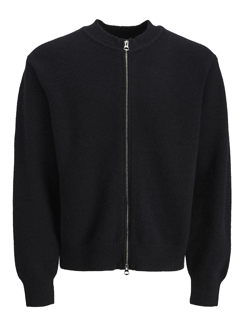 Cardigans en maille Coupe décontractée Col haut Poignets côtelés | Jack & Jones