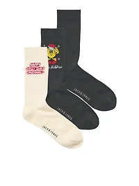 3-pack Christmas Socks | Jack & Jones®