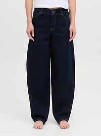 Jean à taille mi-haute et jambe ballon FUJI | Jack & Jones
