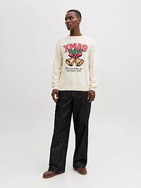 Relaxed Fit Christmas Sweater | Jack & Jones