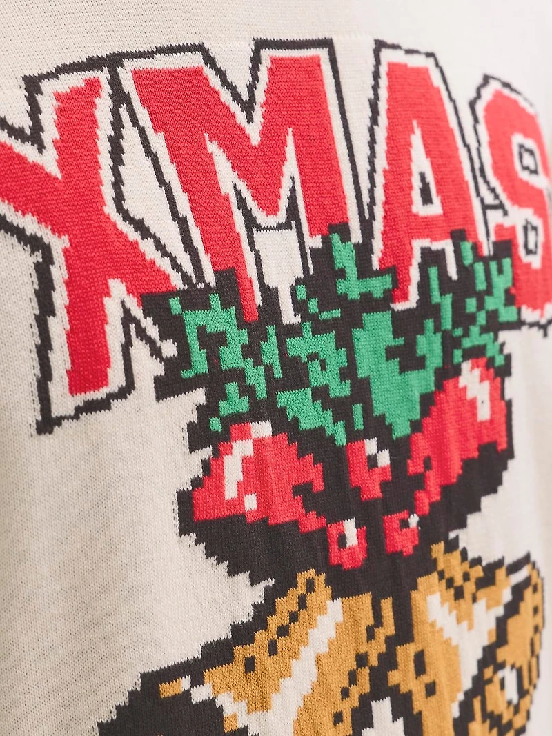 Relaxed Fit Christmas Sweater | Jack & Jones