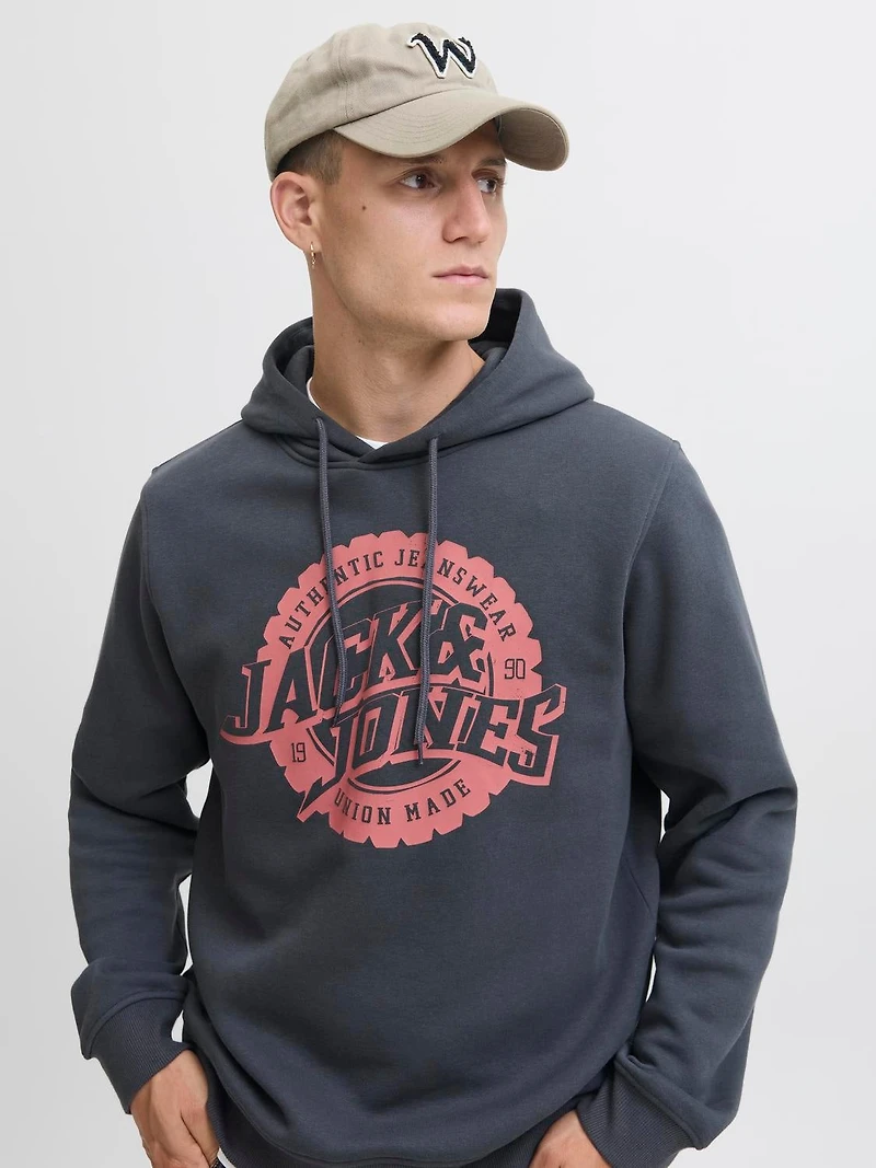 Chandail ouaté à capuchon Coupe régulière | Jack & Jones