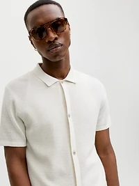 Regular Fit Knitted Polo-Shirt | Jack & Jones