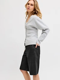 Wide Leg Fit 5-Pocket Shorts | Jack & Jones