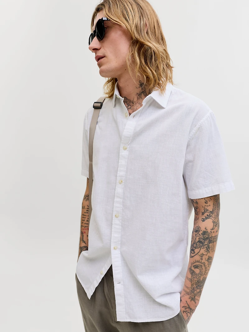 Regular Linen-Blend Fit Shirt | Jack & Jones