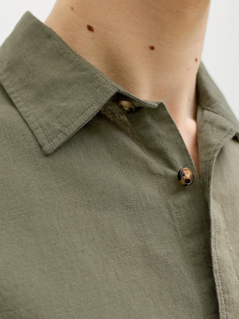 Regular Linen-Blend Fit Shirt | Jack & Jones