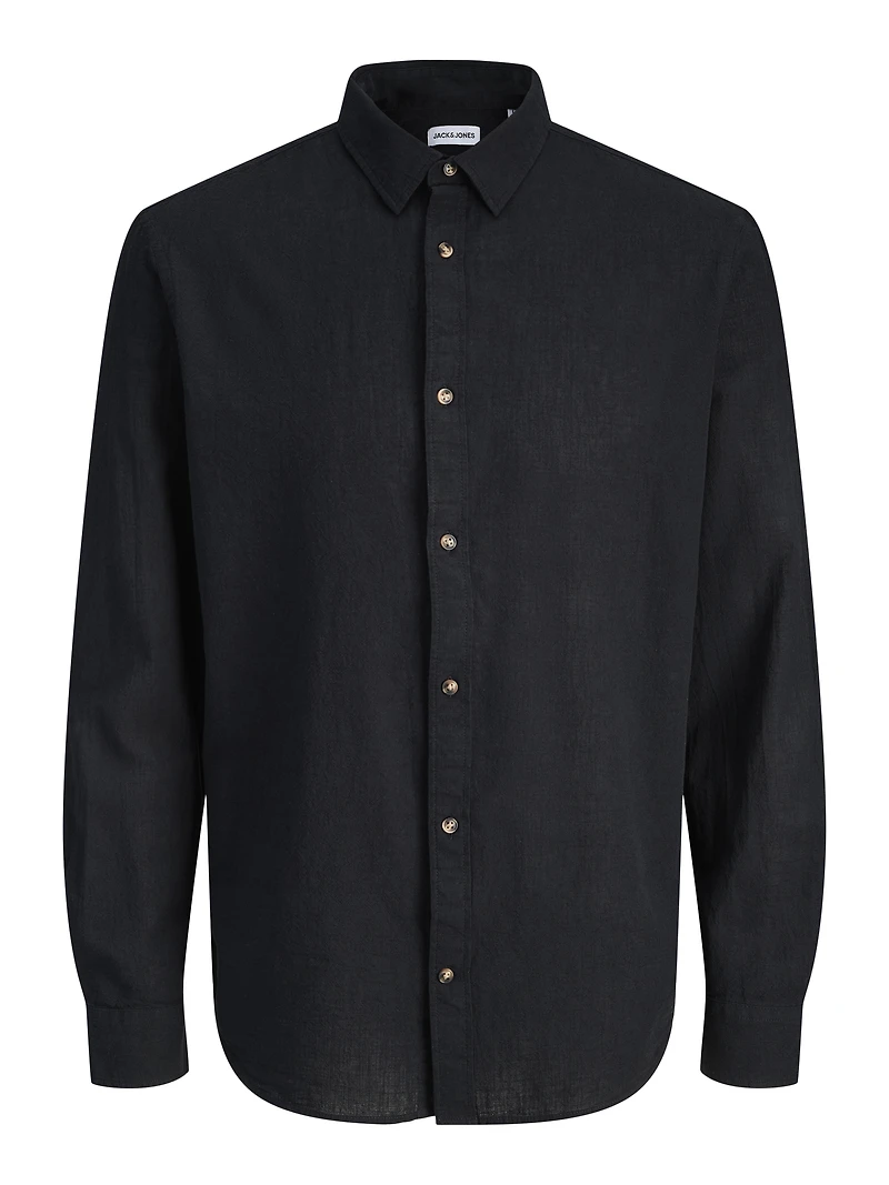 Regular Fit Linen-Blend Shirt | Jack & Jones