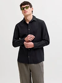 Regular Fit Linen-Blend Shirt | Jack & Jones