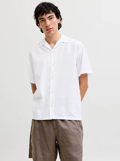 Relaxed Linen-Blend Fit Shirt | Jack & Jones