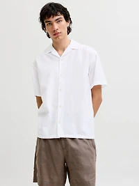 Relaxed Linen-Blend Fit Shirt | Jack & Jones