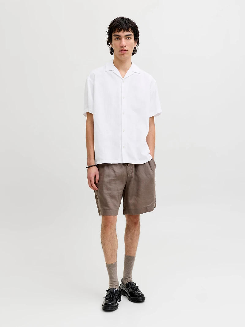 Relaxed Linen-Blend Fit Shirt | Jack & Jones