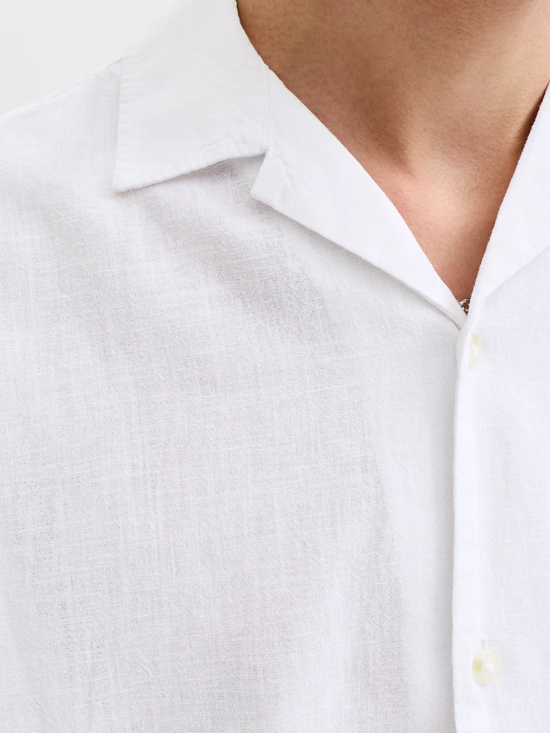 Relaxed Linen-Blend Fit Shirt | Jack & Jones