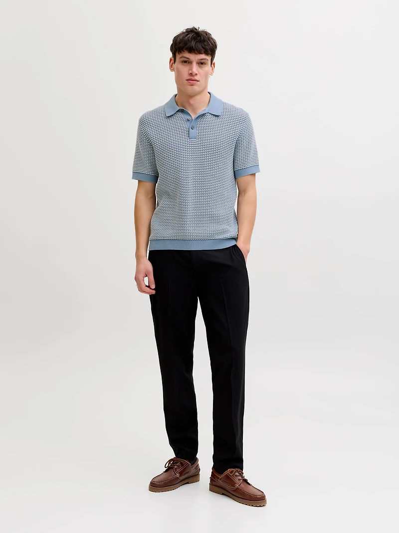 Regular Fit Knitted Polo-Shirt | Jack & Jones