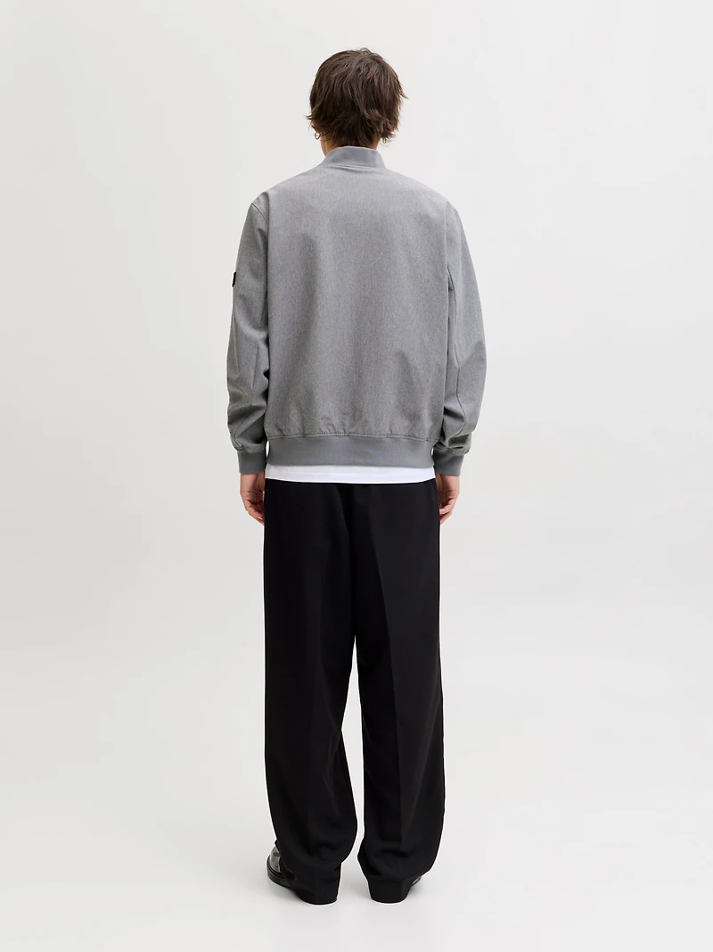 Round Neck Bomber Jacket | Jack & Jones