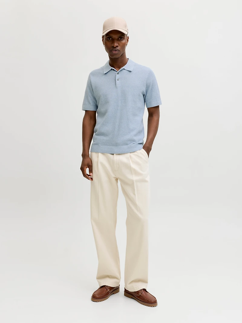 Regular Fit Knitted Polo-Shirt | Jack & Jones