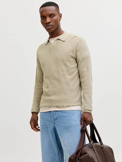 Regular Fit Knitted Polo-Shirt | Jack & Jones