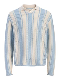 Relaxed Fit Knitted Polo-Shirt | Jack & Jones