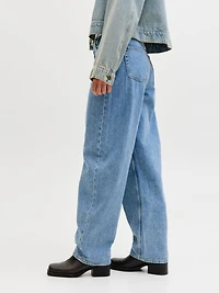 Barrel Fit Mid waist Jeans | Jack & Jones