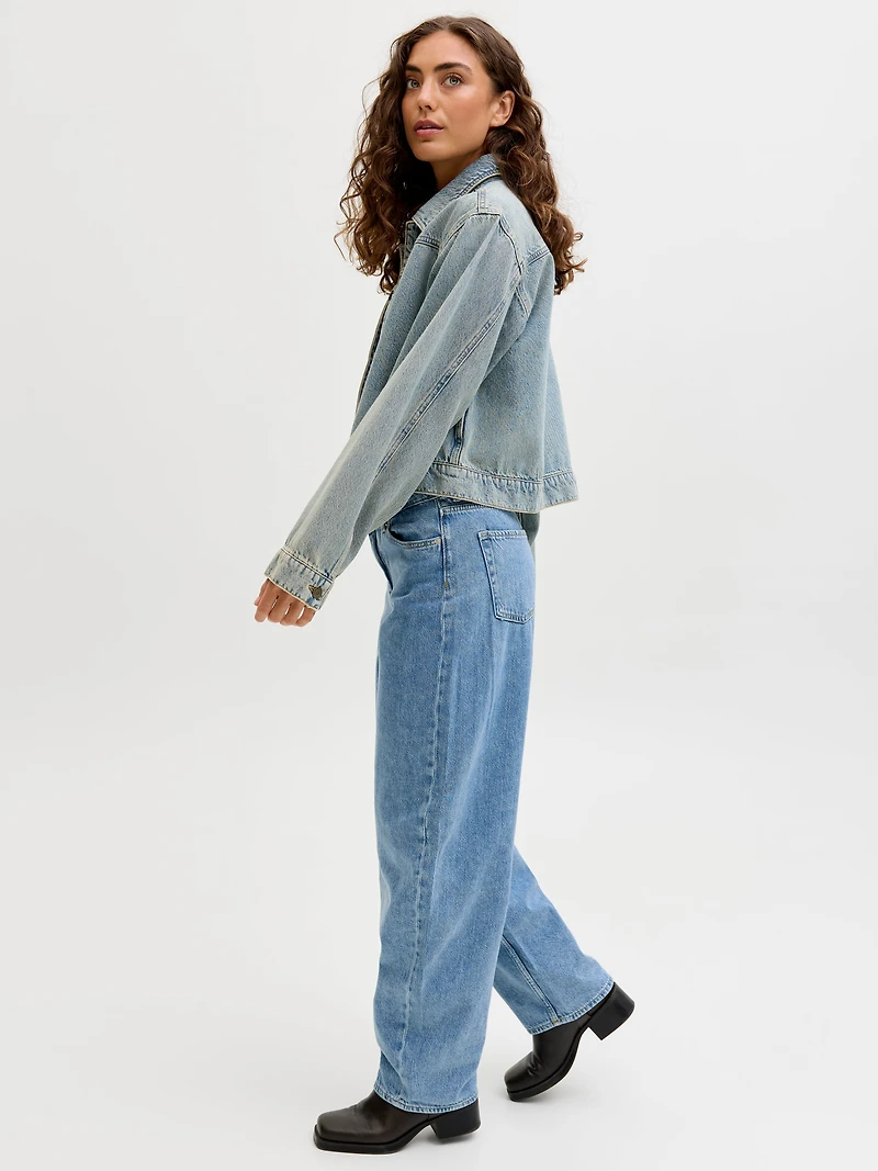 Barrel Fit Mid waist Jeans | Jack & Jones