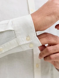 Regular Fit Linen-Blend Shirt | Jack & Jones®