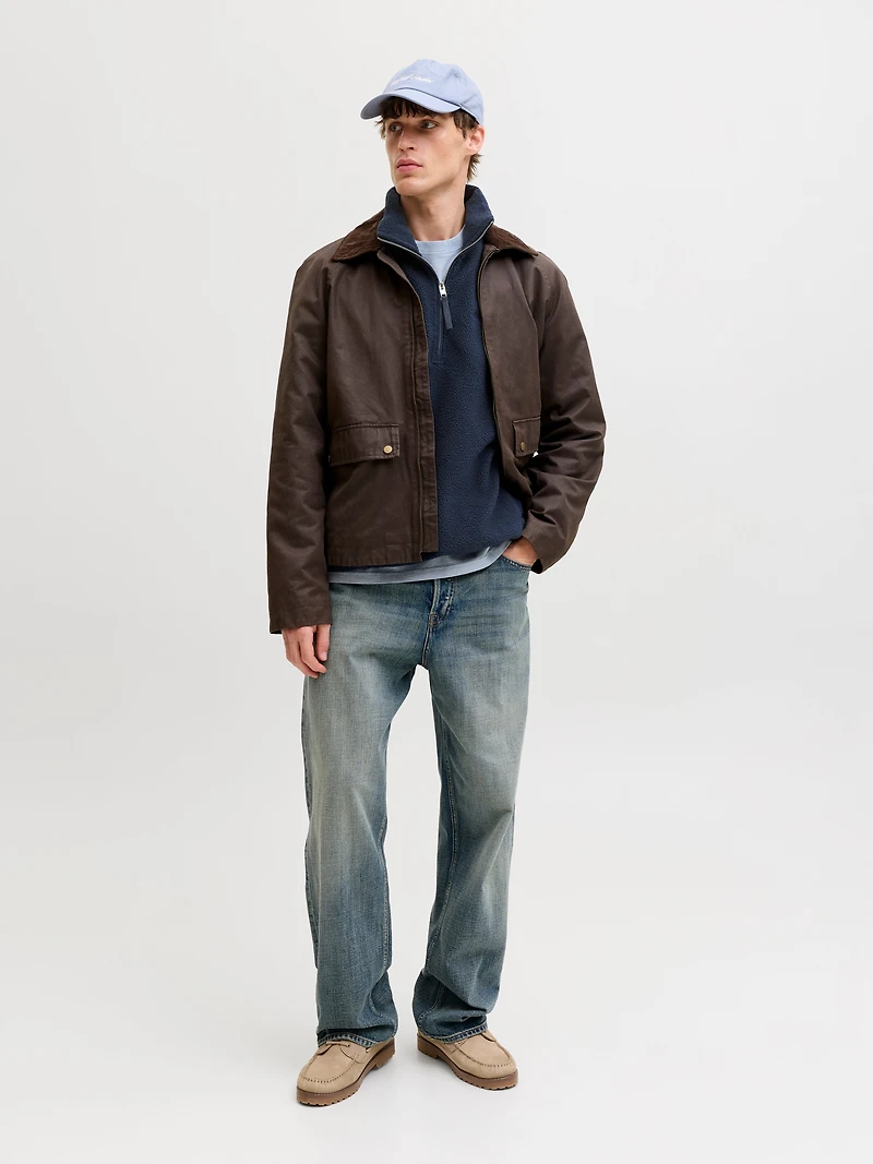 Chandail ouaté en tissu polaire Coupe décontractée | Jack & Jones