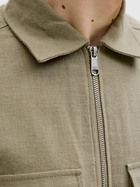 Chemise Mélange en Lin Coupe régulière | Jack & Jones