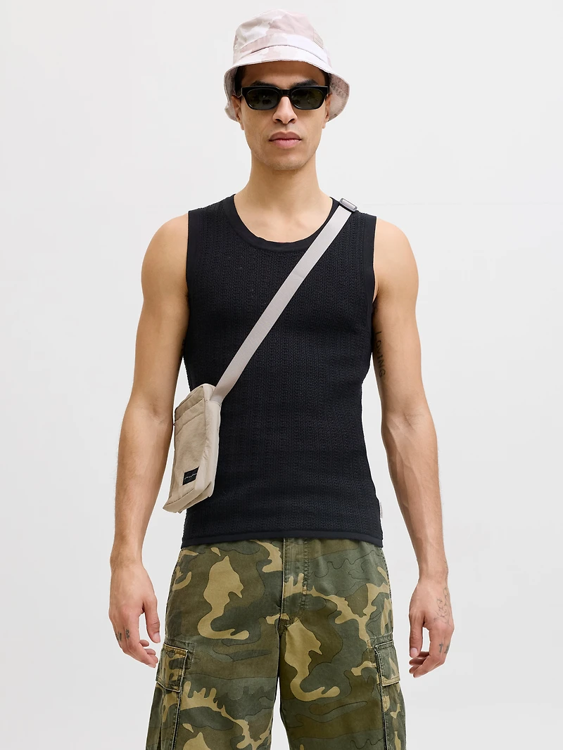 Relaxed Fit Knitted Tank top | Jack & Jones