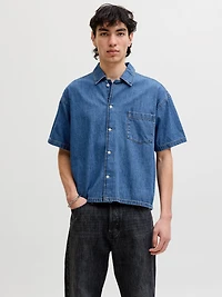 Chemise en denim Coupe écourtée | Jack & Jones