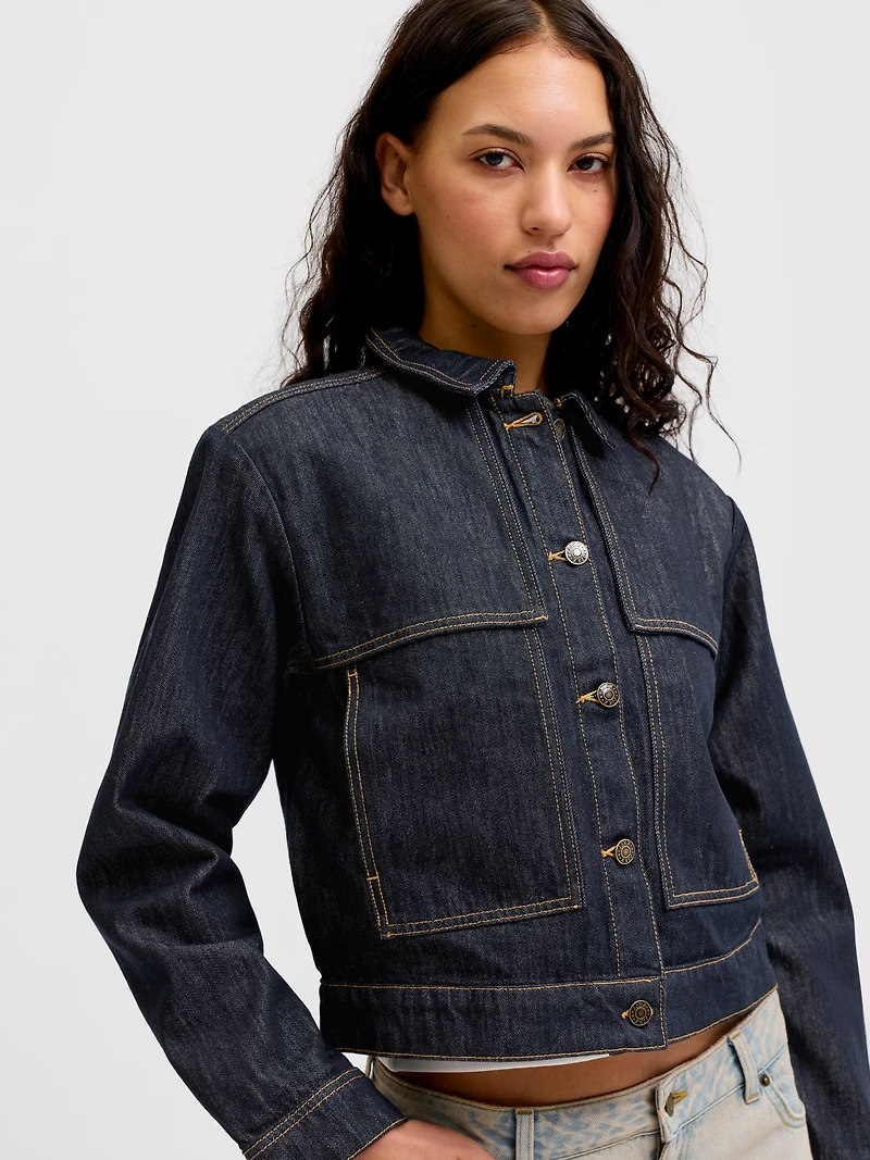 Round Neck Denim jacket | Jack & Jones®