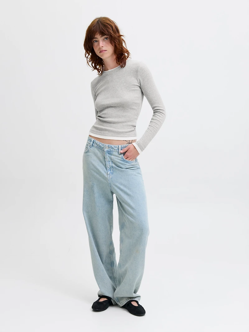 Stretch Fit Long Sleeve T-Shirt | Jack & Jones®