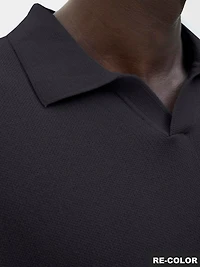 Relaxed Fit Knitted Polo-Shirt | Jack & Jones