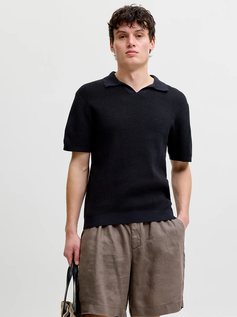 Regular Fit Knitted Polo-Shirt | Jack & Jones