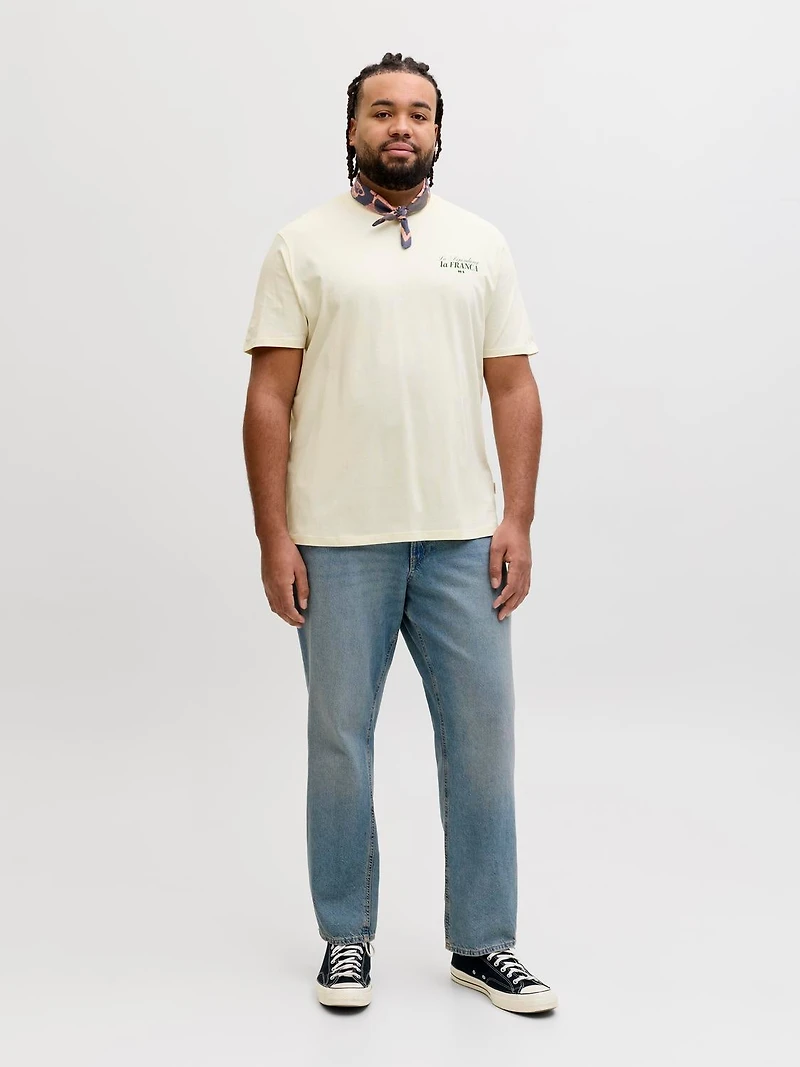 Standard Fit Crew neck Plus Set sleeves T-Shirt | Jack & Jones®