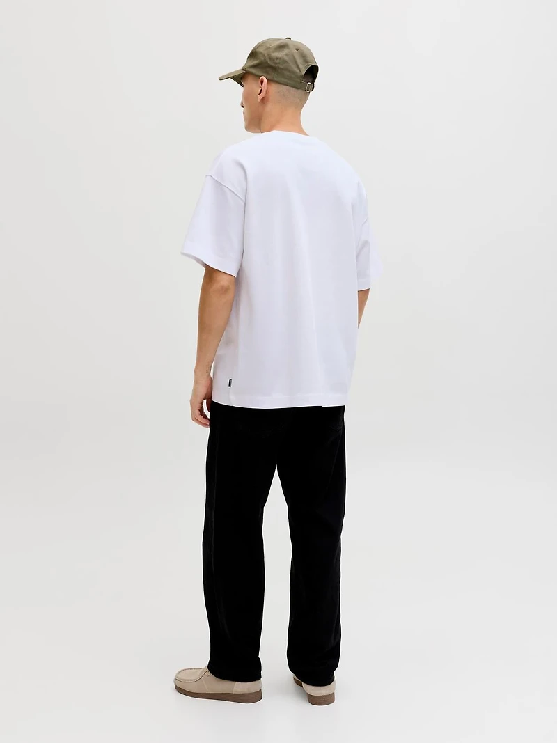 Loose Fit Round neck Set sleeves T-Shirt | Jack & Jones