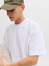 Loose Fit Round neck Set sleeves T-Shirt | Jack & Jones